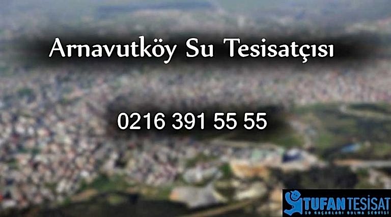 Arnavutköy Su Sızıntısı Bulma ve Gider Açma