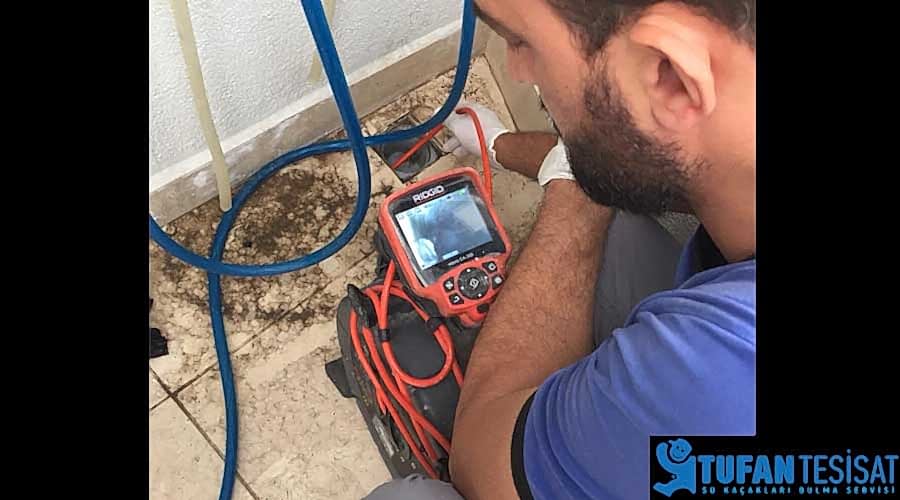 Şile kameralı sistemle boru içerisi görüntüleme