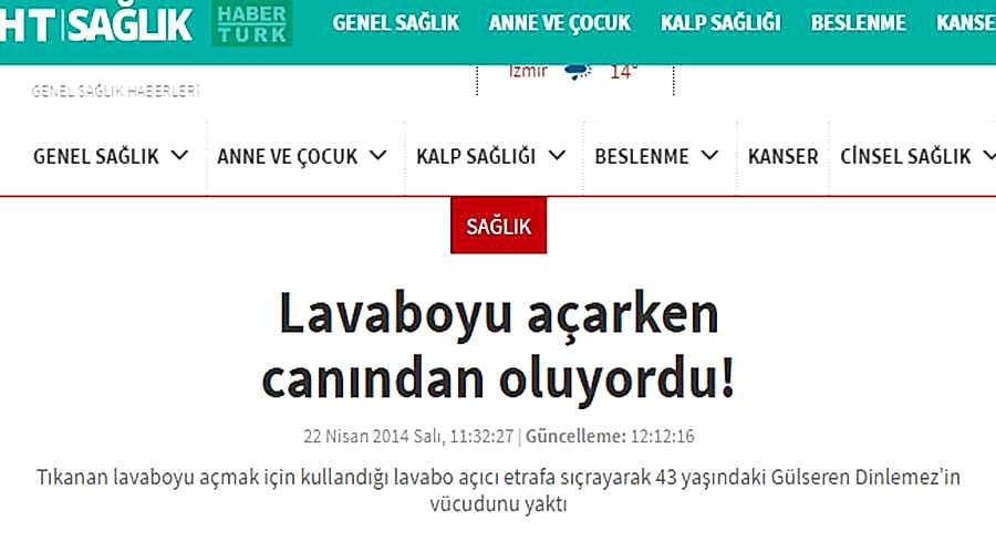 lavabo açan sıvı zararları